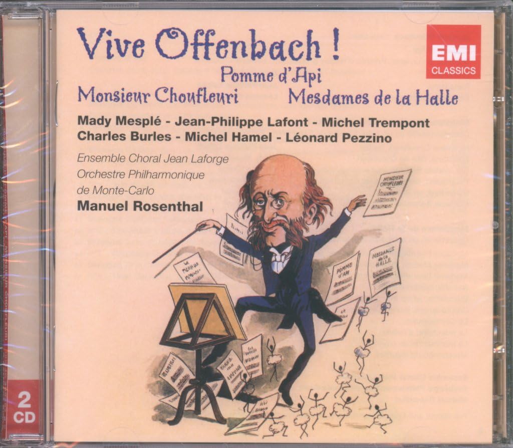 Offenbach : Pomme d'Api - Monsieur Choufleuri - Mesdames de la Halle 0094639529728
