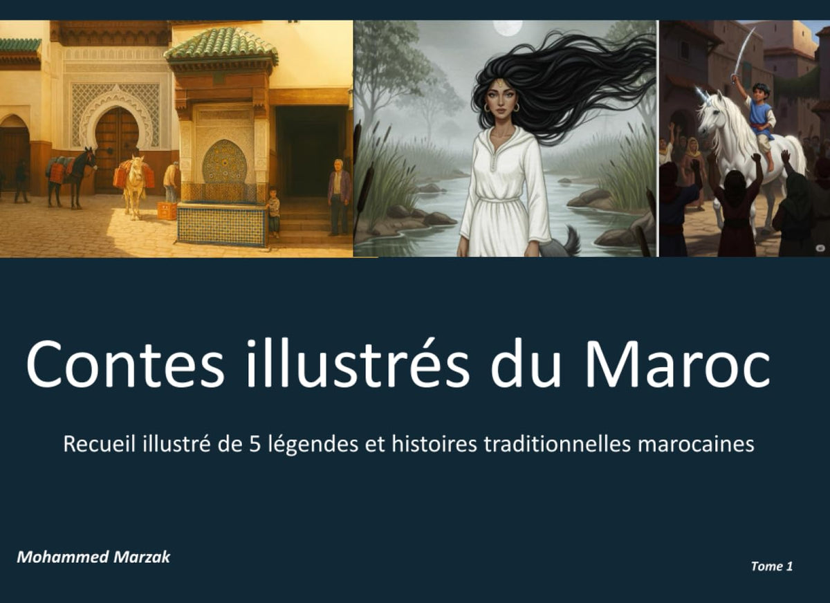 Contes illustrés du Maroc: Recueil illustré de 5 légendes et histoires traditionnelles marocaines 9798298418812