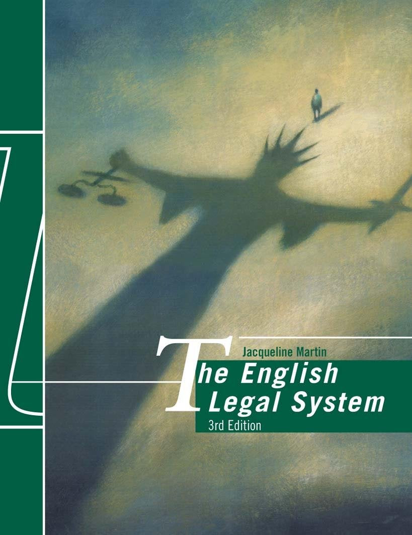 The English Legal System 9780340848548