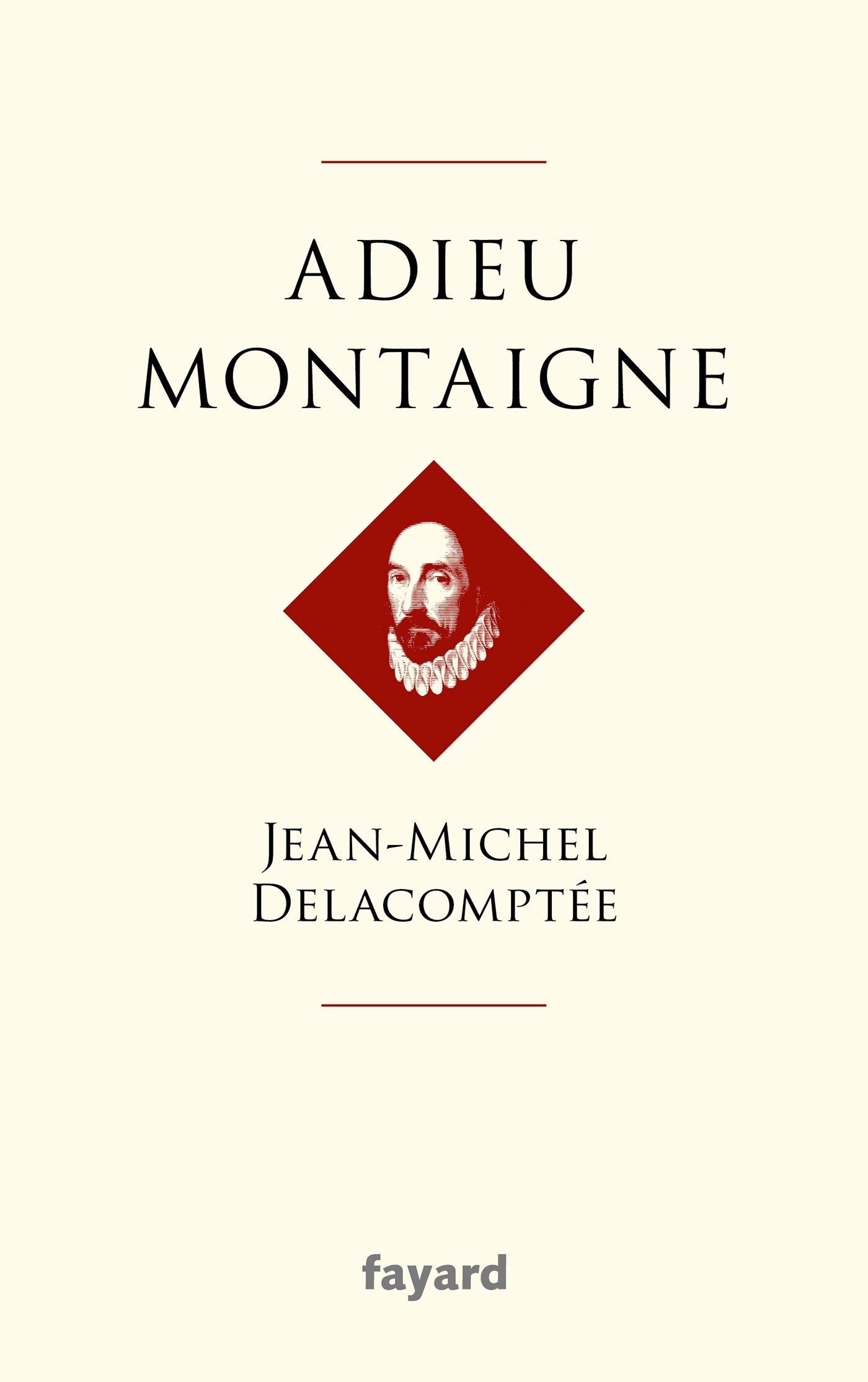 Adieu Montaigne 9782213671864