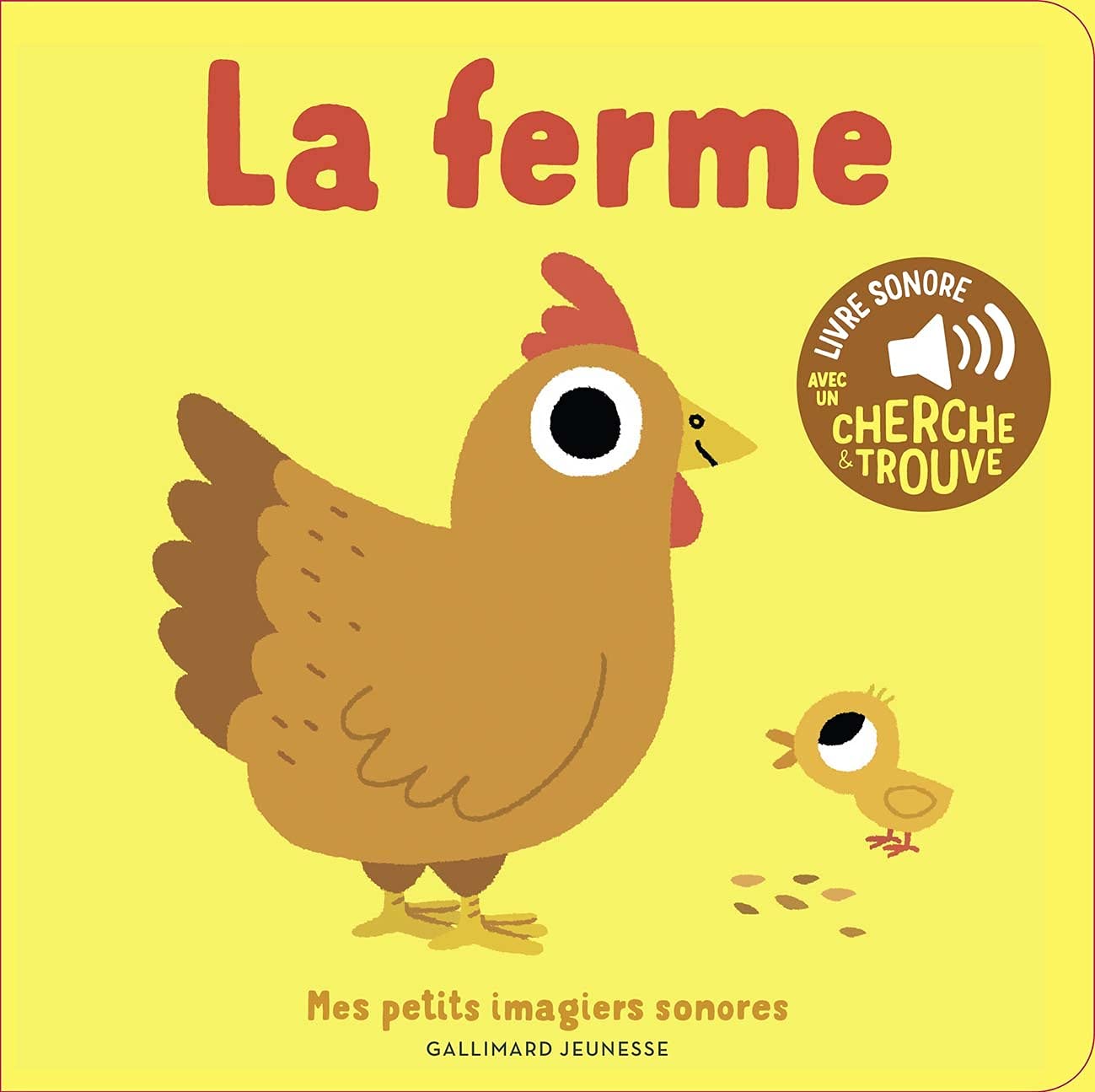 La ferme - Mes petits imagiers sonores - Dès 1 an 9782075155885