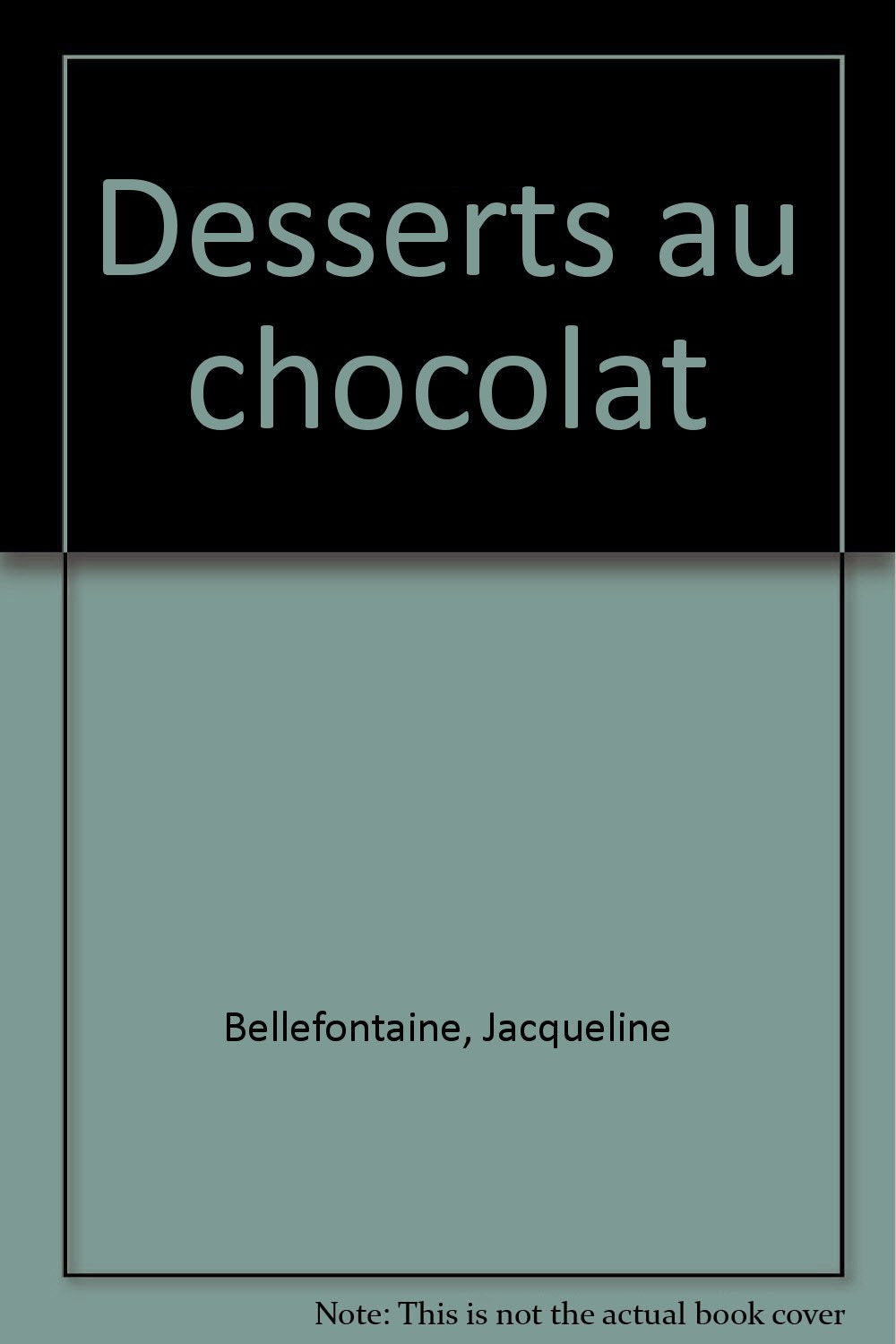 Desserts au chocolat 9781405414456