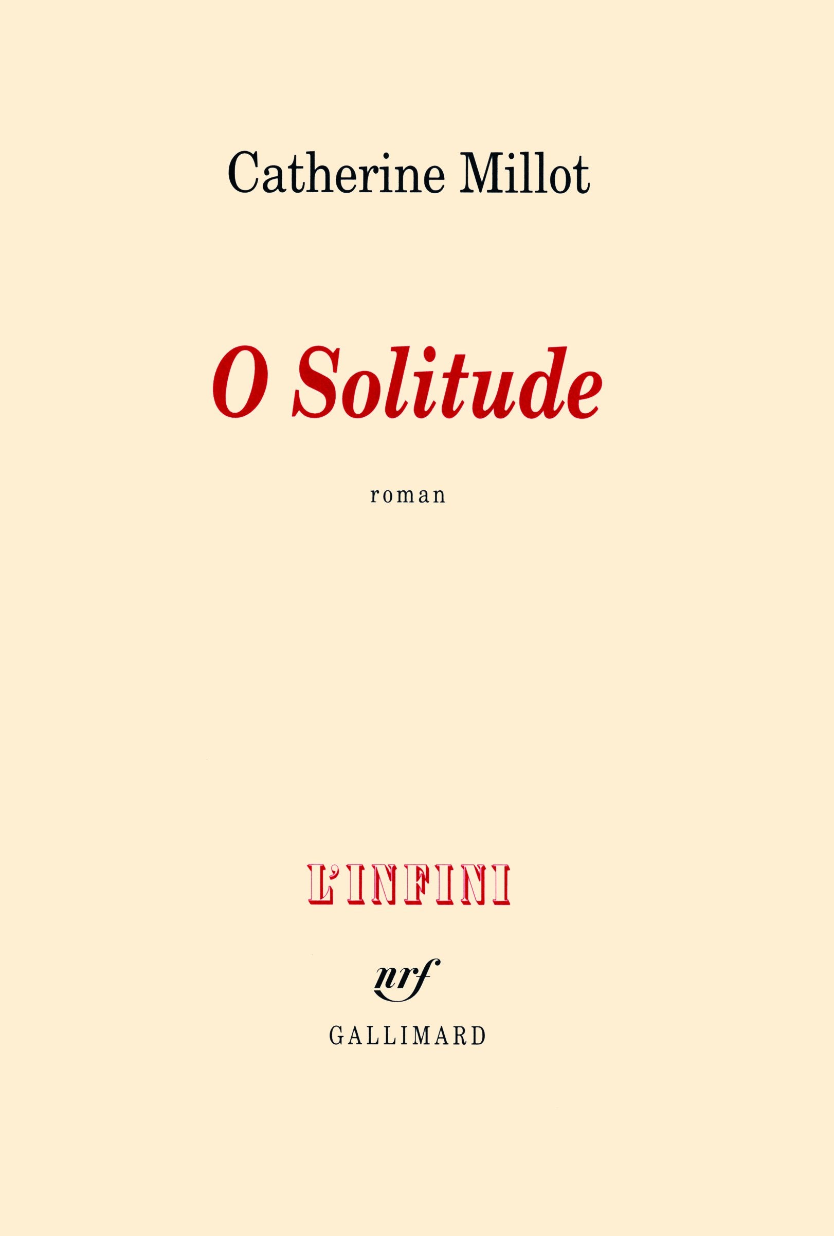 O Solitude 9782070134472