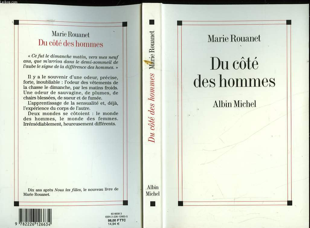 Du côté des hommes 9782226126634