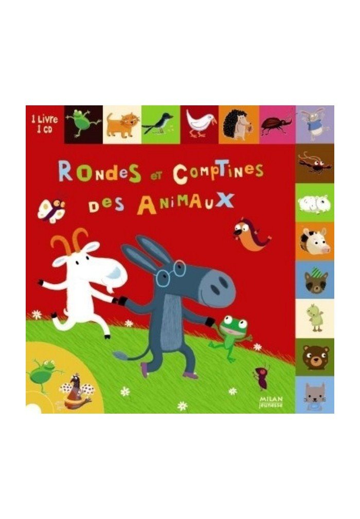 Rondes et comptines des animaux 9782745929440