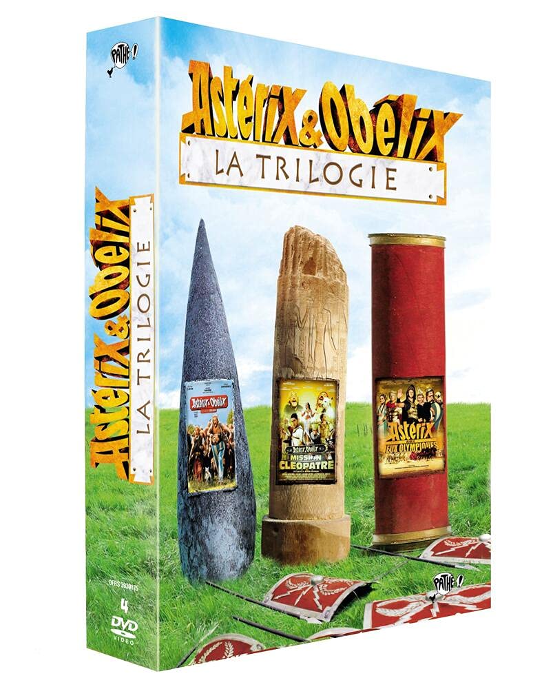 Astérix la trilogie - Astérix & Obélix contre César - Astérix & Obélix mission Cléopâtre - Astérix aux J.O 3388330043209
