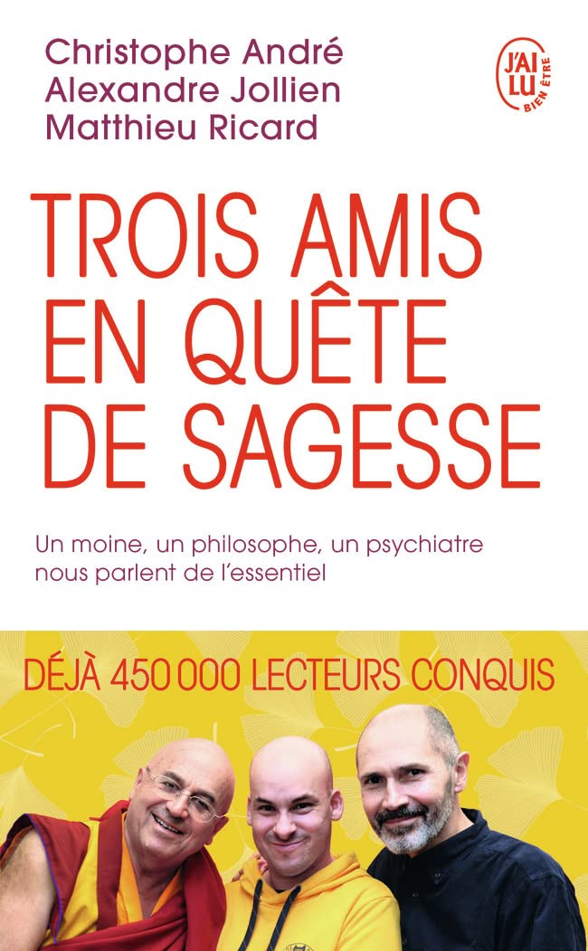 Trois amis en quête de sagesse: Un moine, un philosophe, un psychiatre nous parlent de l’essentiel 9782290166529