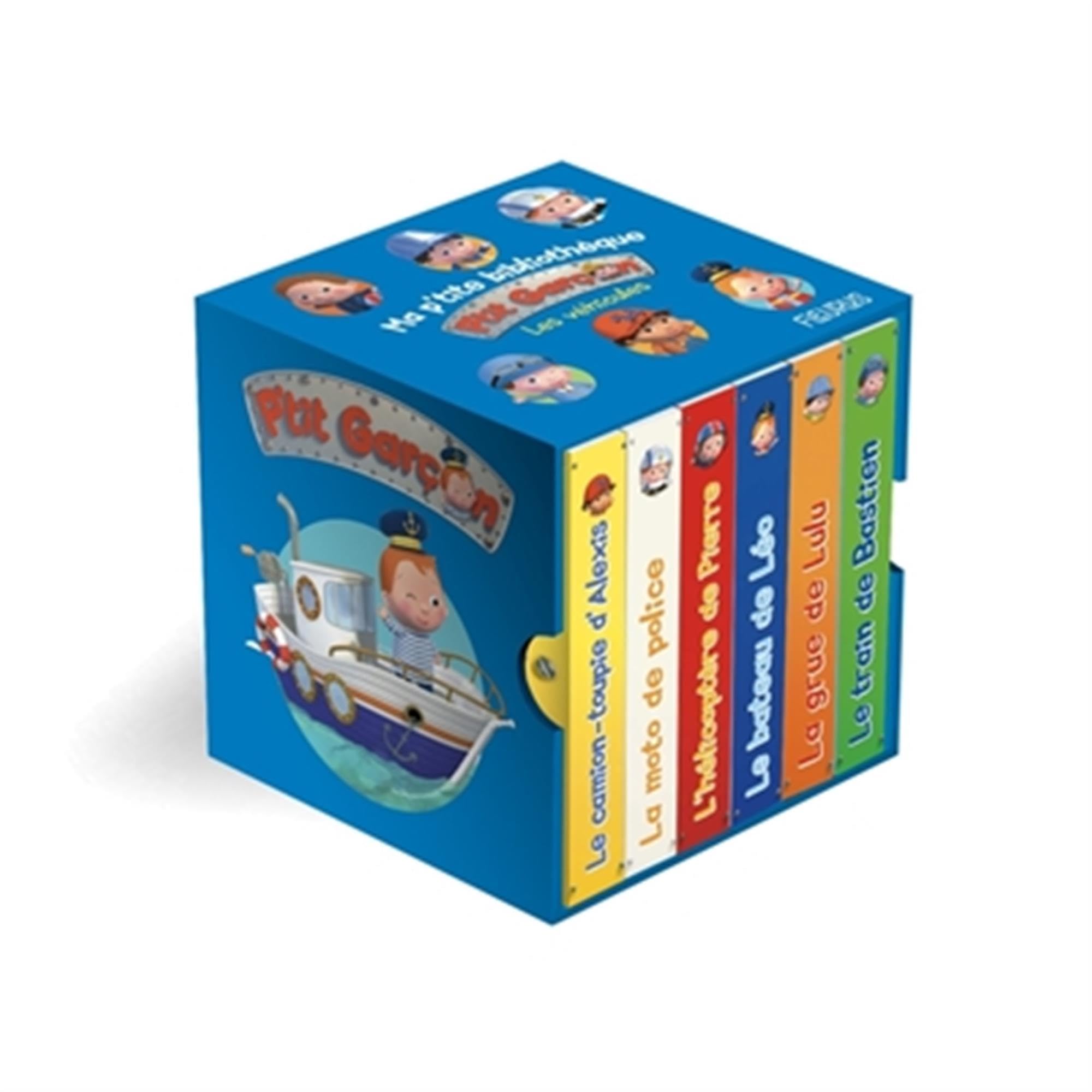 Ma p'tite bibliothèque - P'tit Garçon Les véhicules 9782215192251