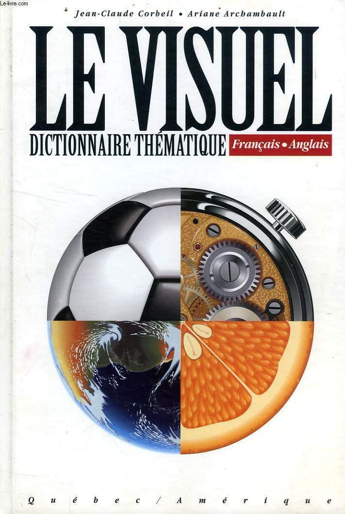 Dictionnaire visuel, français anglais 9782890375796