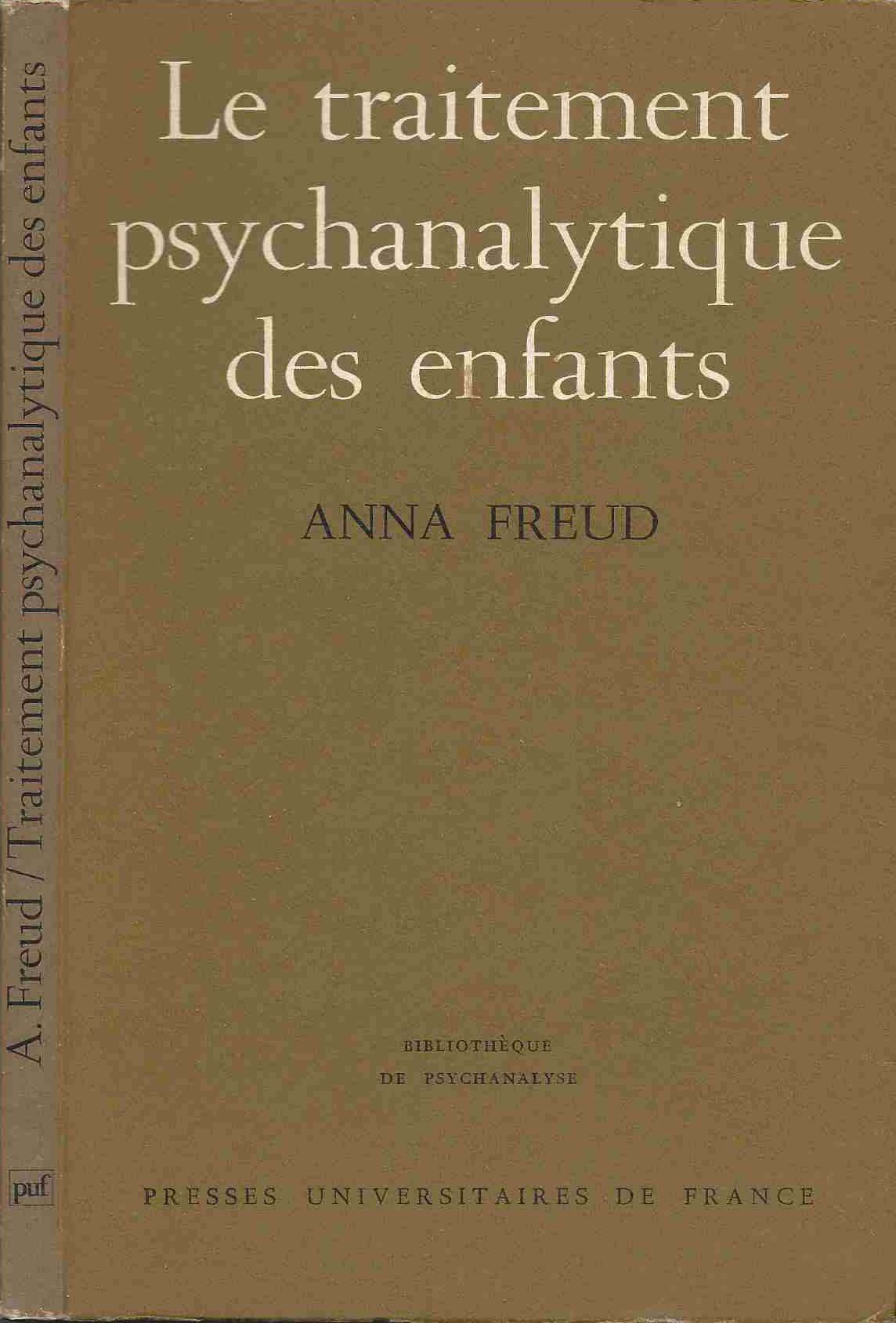 Traitement psychanalyt. des enfants 9782130369875