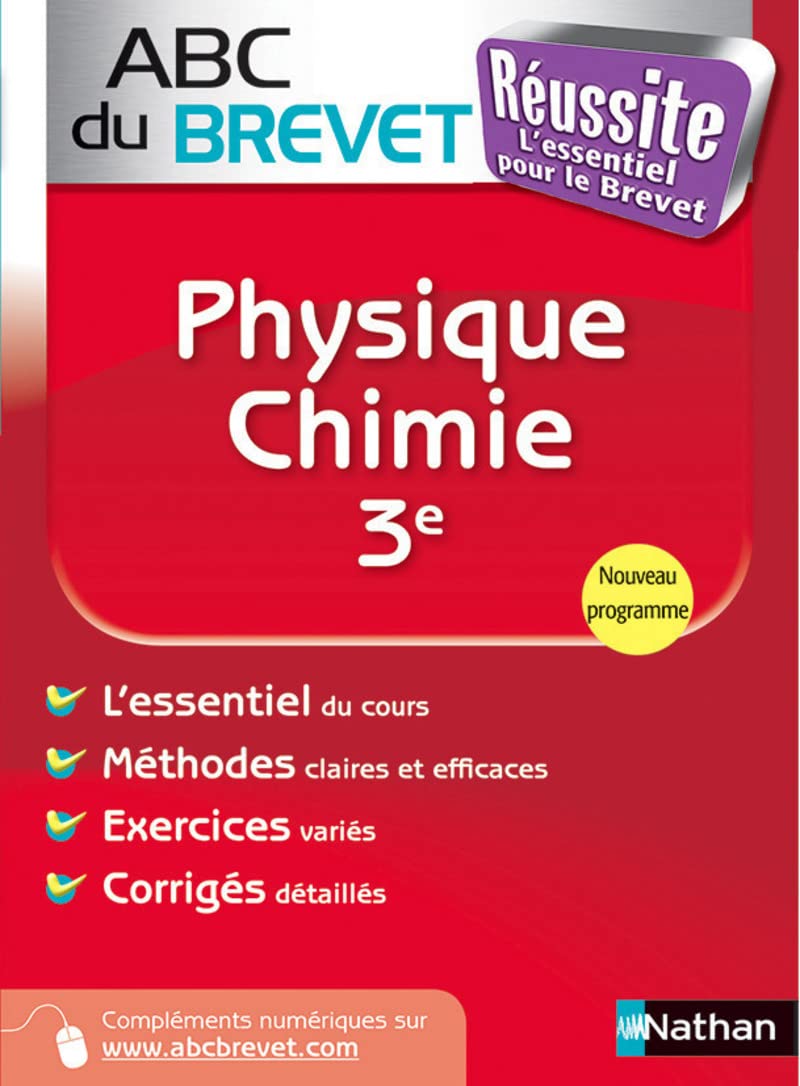 ABC du BREVET Réussite Physique - Chimie 3e 9782091881911