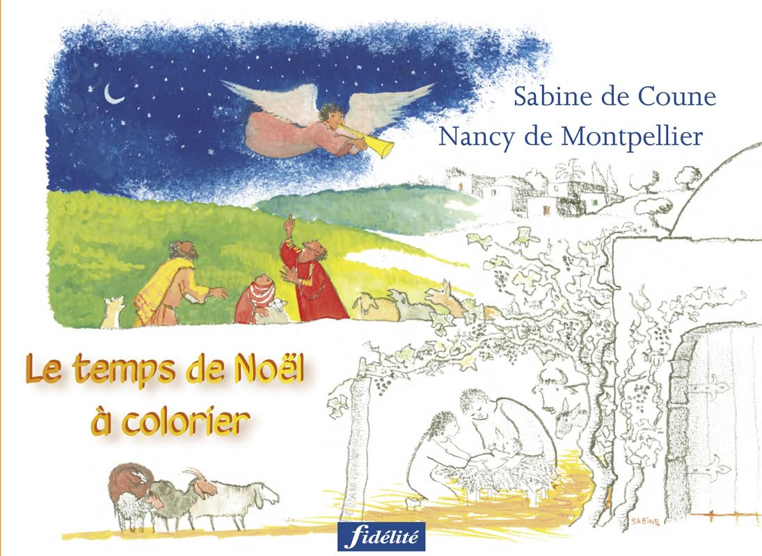 Le temps de Noël à colorier 9782873563554
