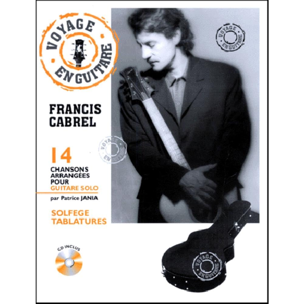 Cabrel : voyage en guitare (+ 1 CD) 3554270001252