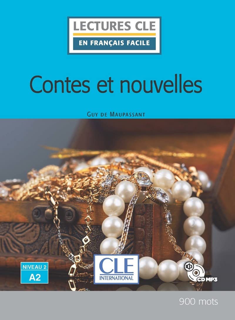 Contes et nouvelles - Niveau 2/A2 - Lecture CLE en français facile - Livre + CD 9782090311518