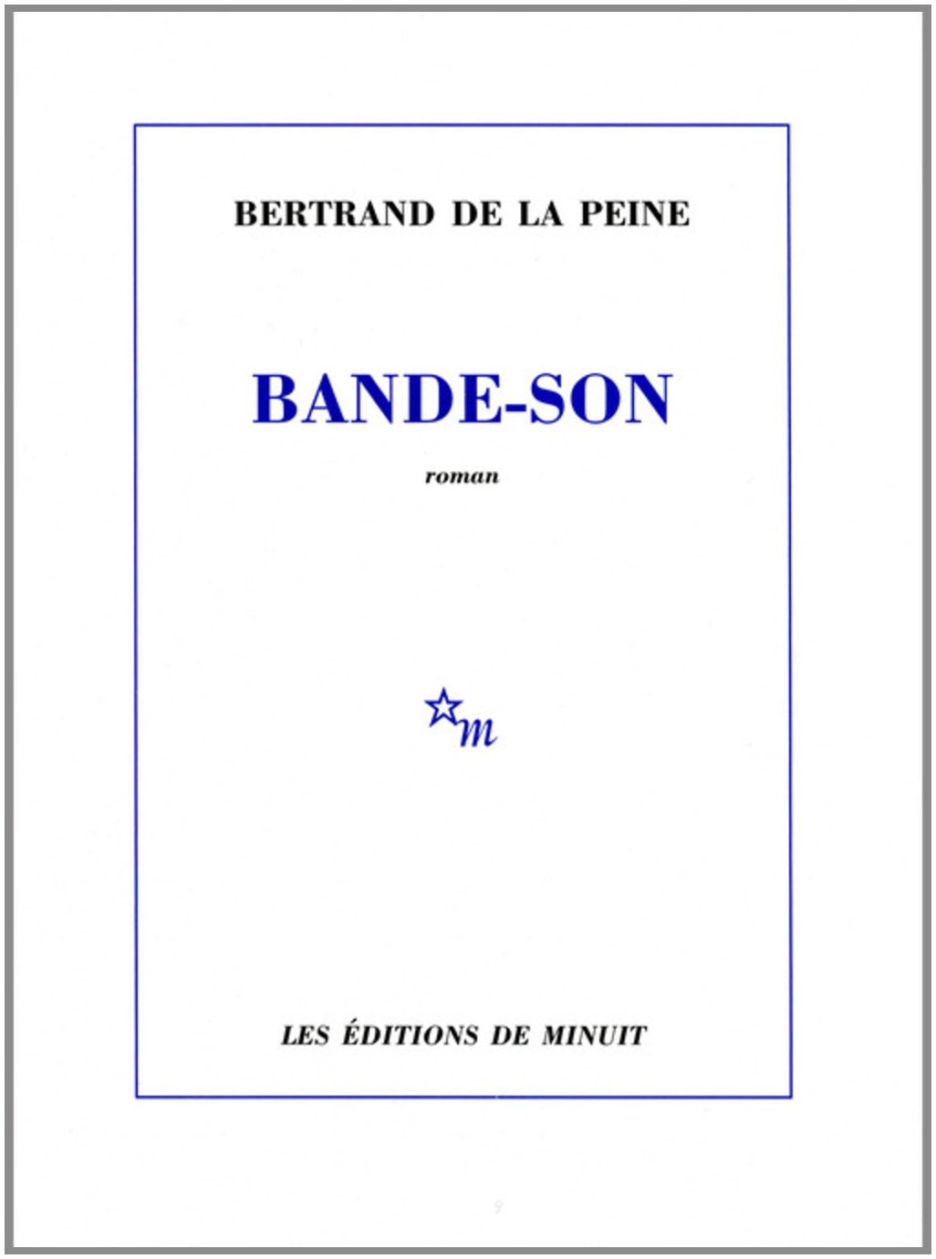 Bande-son 9782707321411