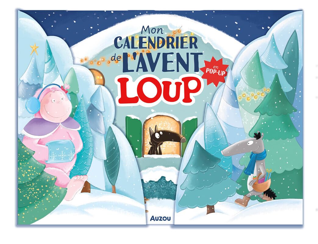 Mon calendrier de l'avent loup 9791039548175