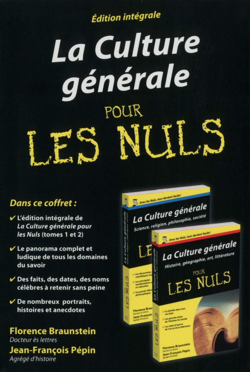 Coffret La Culture générale poche pour les Nuls, 2ème édition 9782754067577