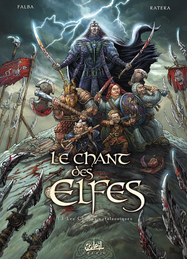 LE CHANT DES ELFES T03 LES CHTS CATALAUNIQUES 9782302014657