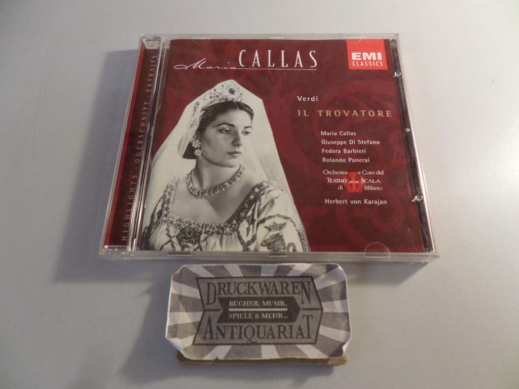Le Trouvère ( Callas Edition ) / extraits 0724356666924