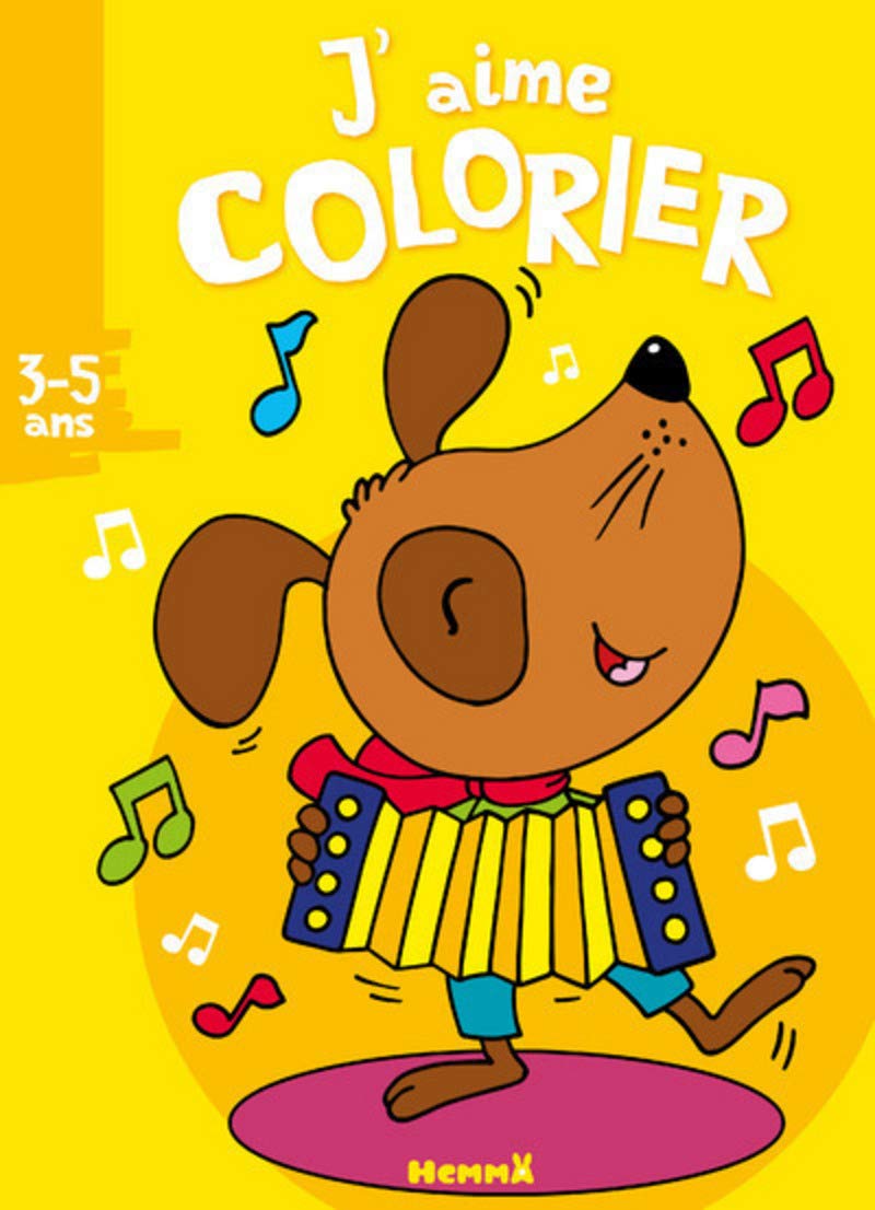 J'aime colorier (3-5 ans) 9782508035593
