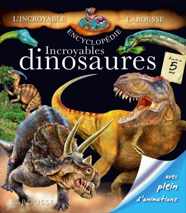 Incroyables dinosaures 9782035845566