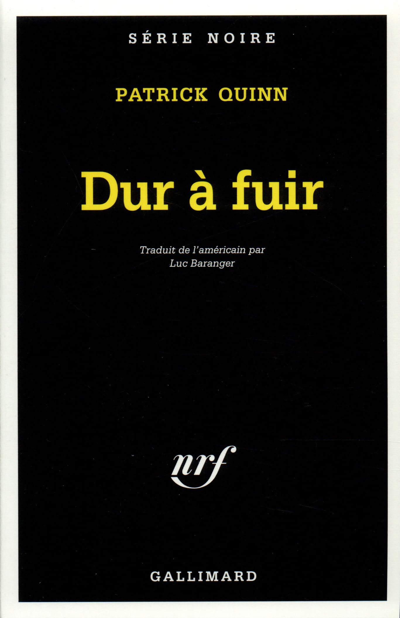 Dur à fuir 9782070497553
