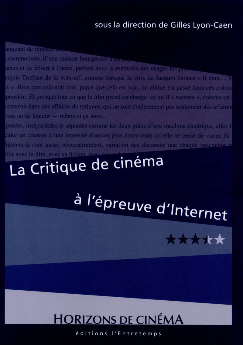 La critique de cinéma à l'épreuve d'Internet 9782355391903