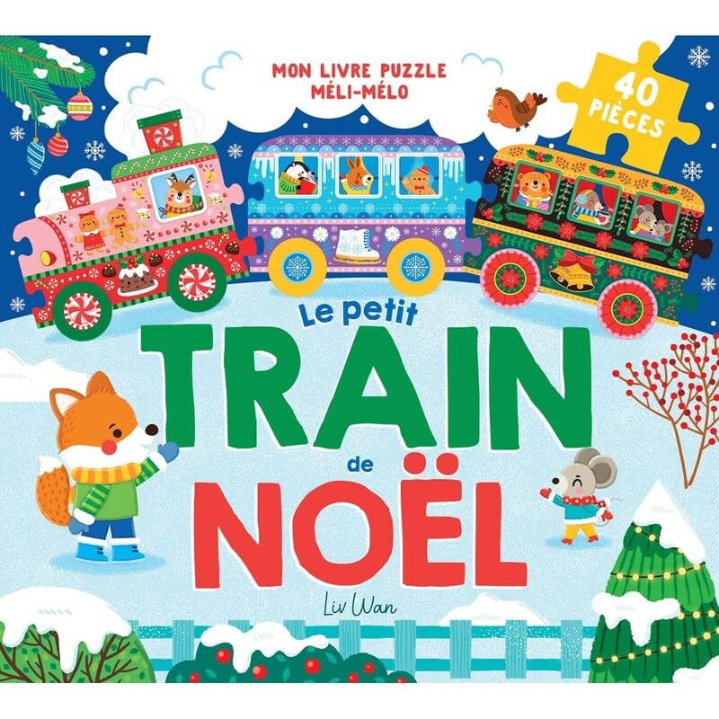 Le petit train de noël 9782384535385