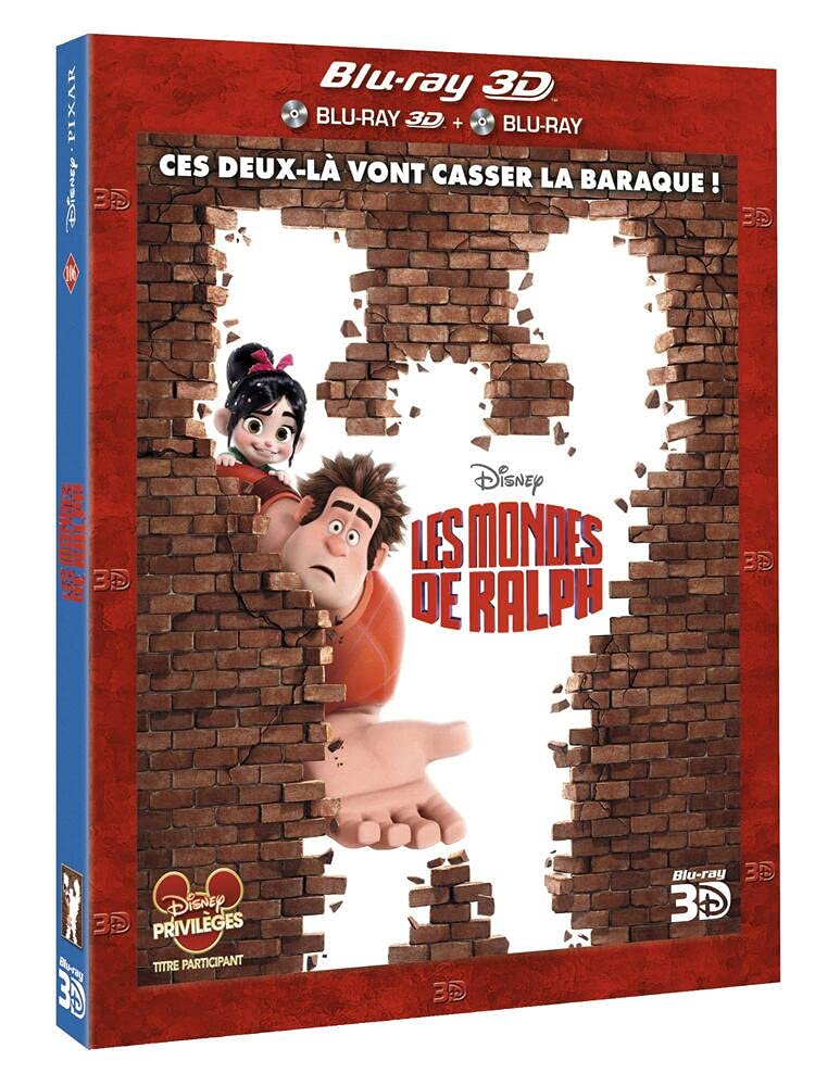 Les Mondes de Ralph 3D + Blu-Ray 2D 8717418389437