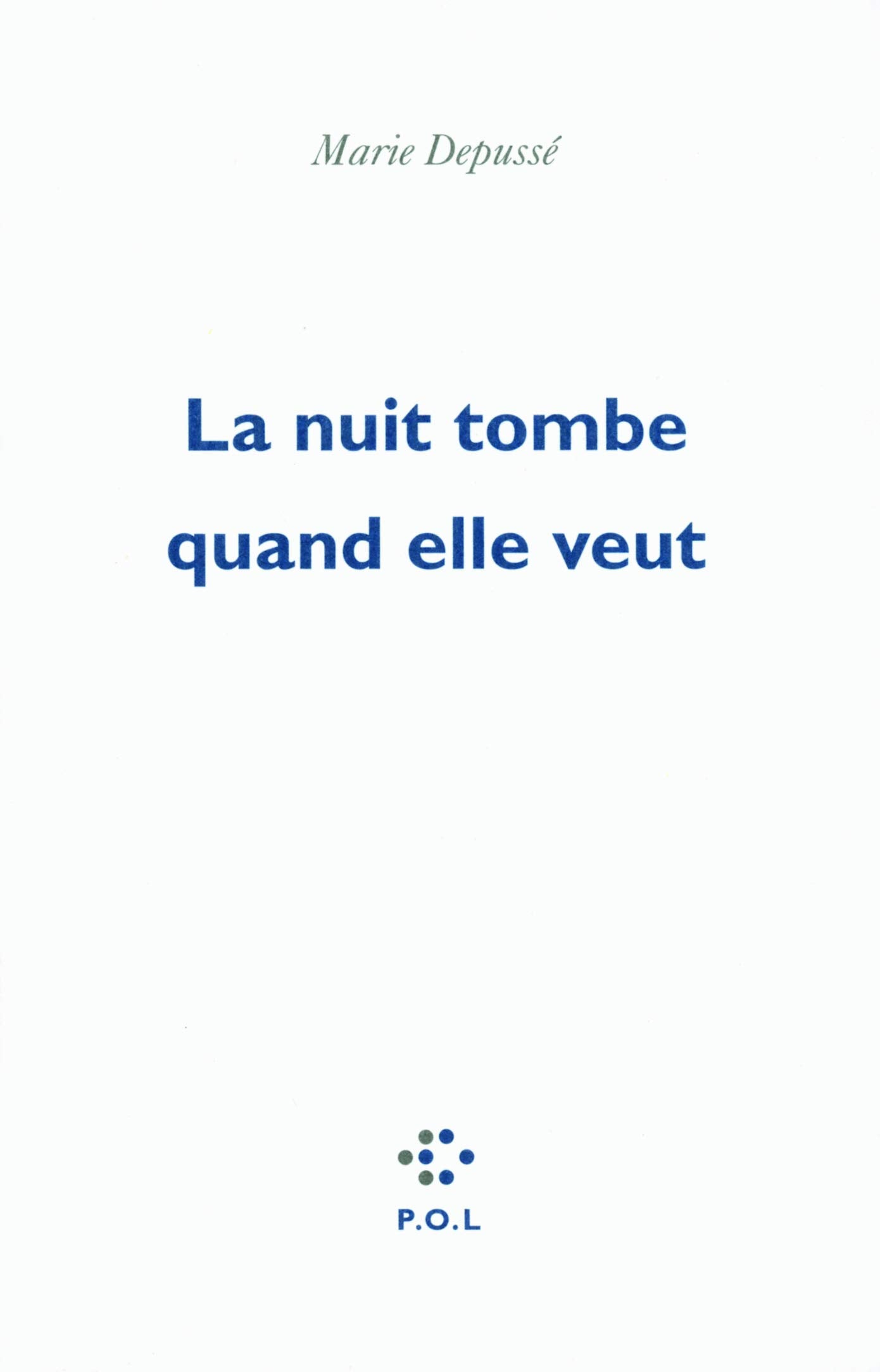 La nuit tombe quand elle veut 9782818014233