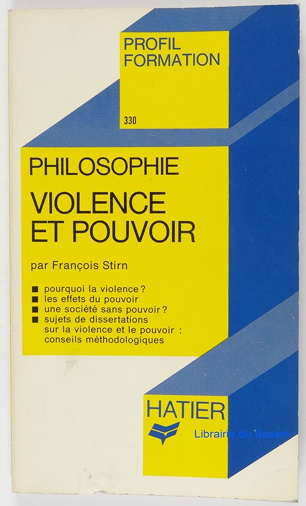 Violence et pouvoir 9782218045332