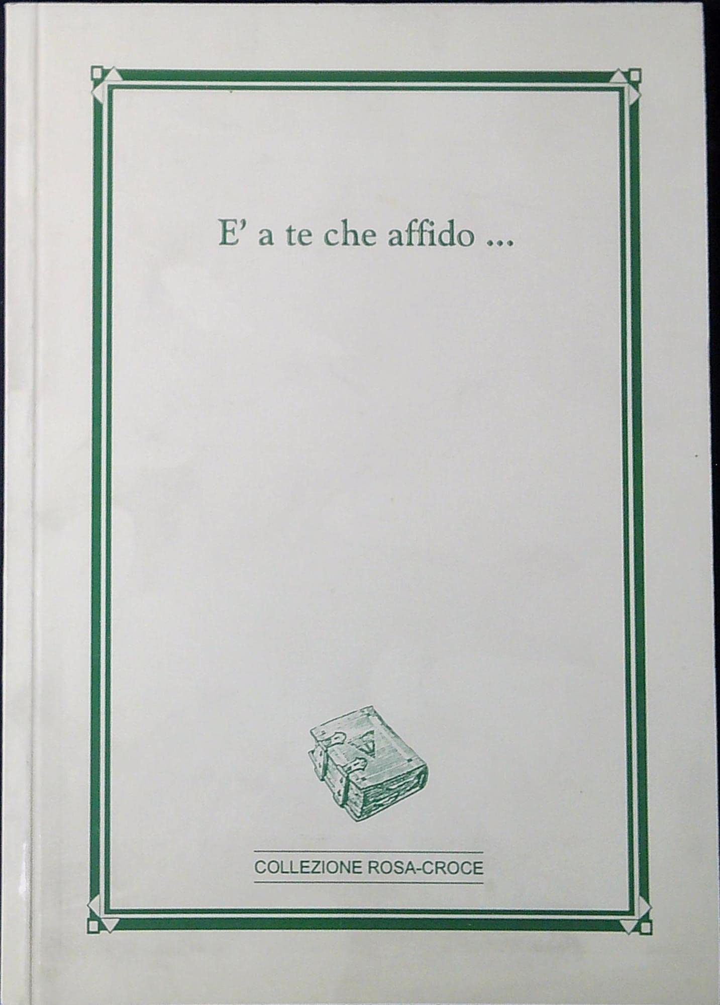 C'est à toi que je confie 9782908534054