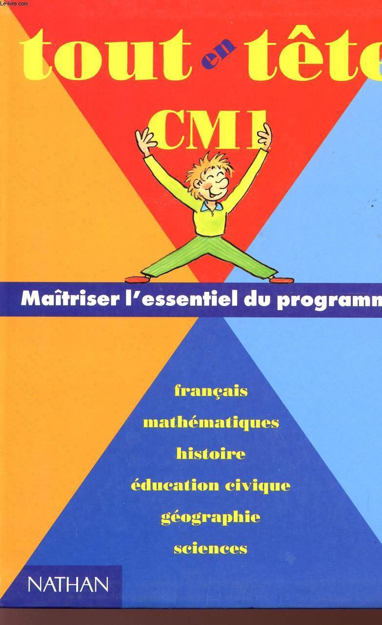 Tout en tête CM 1 9782091805795