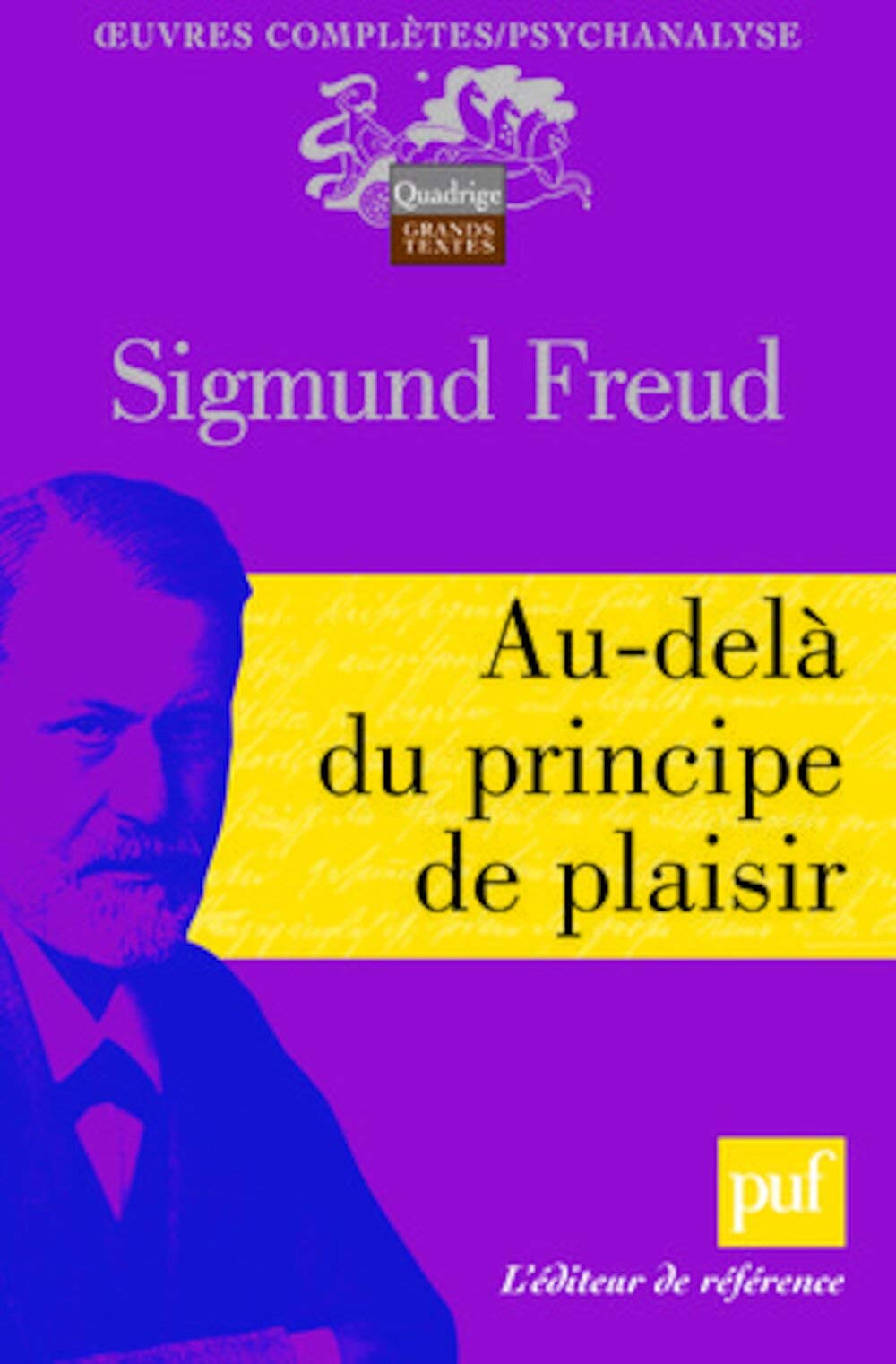 Au-delà du principe de plaisir 9782130579601
