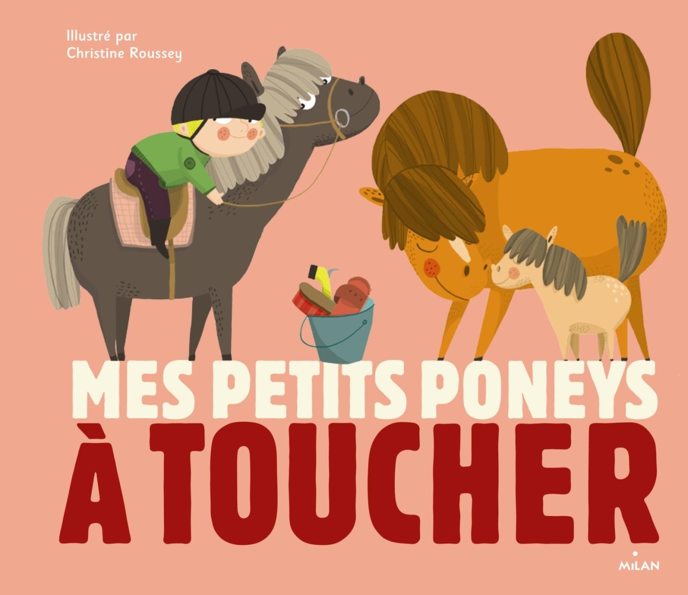 Mes petits poneys à toucher 9782745968623