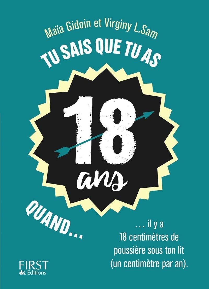 Tu sais que tu as 18 ans 9782412022641