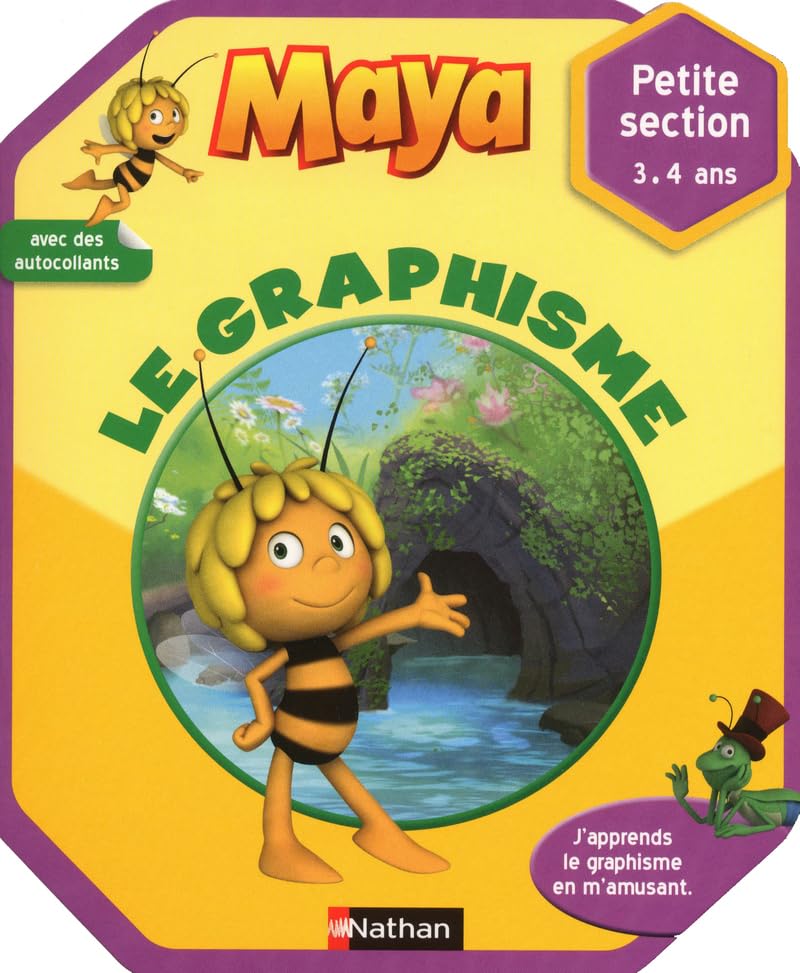 Maya l'abeille - Le graphisme - 3/4 ans: Petite Section 9782091869162