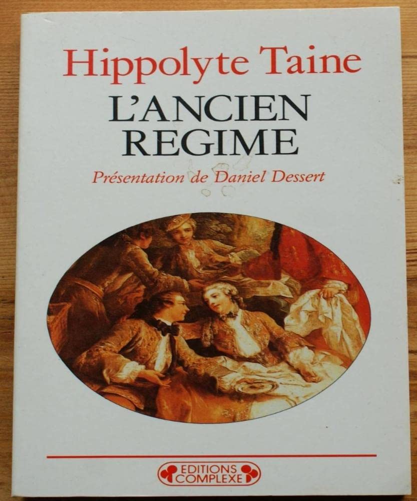 L'ancien régime 9782870274033
