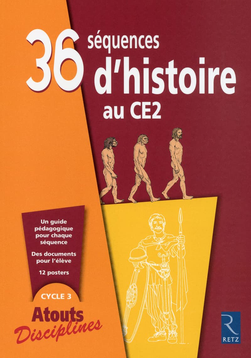 36 séquences d'histoire au CE2: Fichier 9782725631707