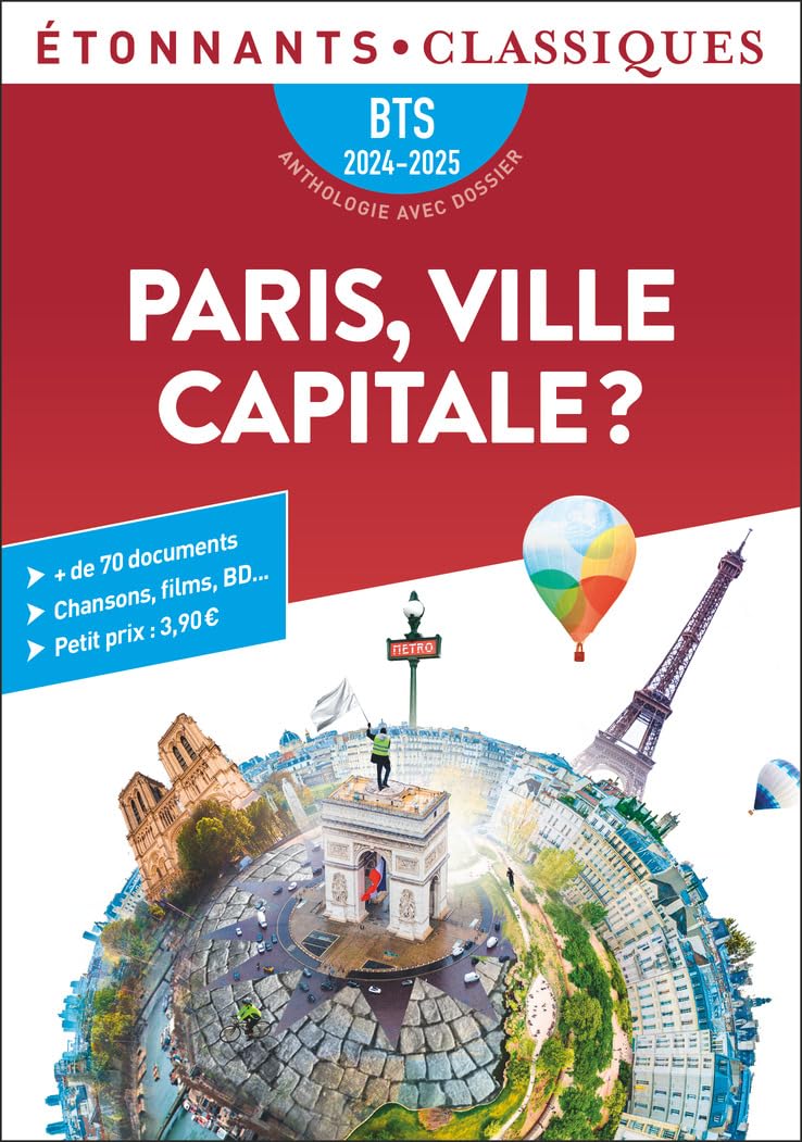 Paris, ville capitale ? - BTS 2024-2025 9782080426772