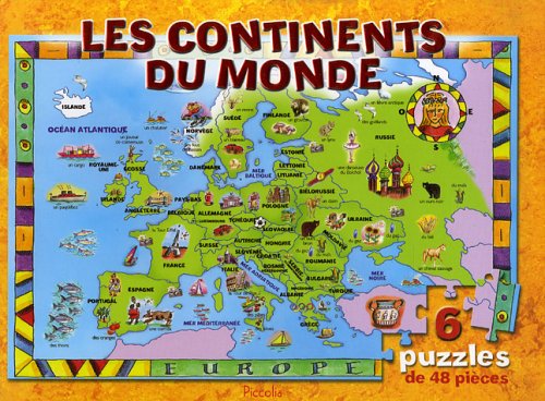 Les continents du monde 9782753003453