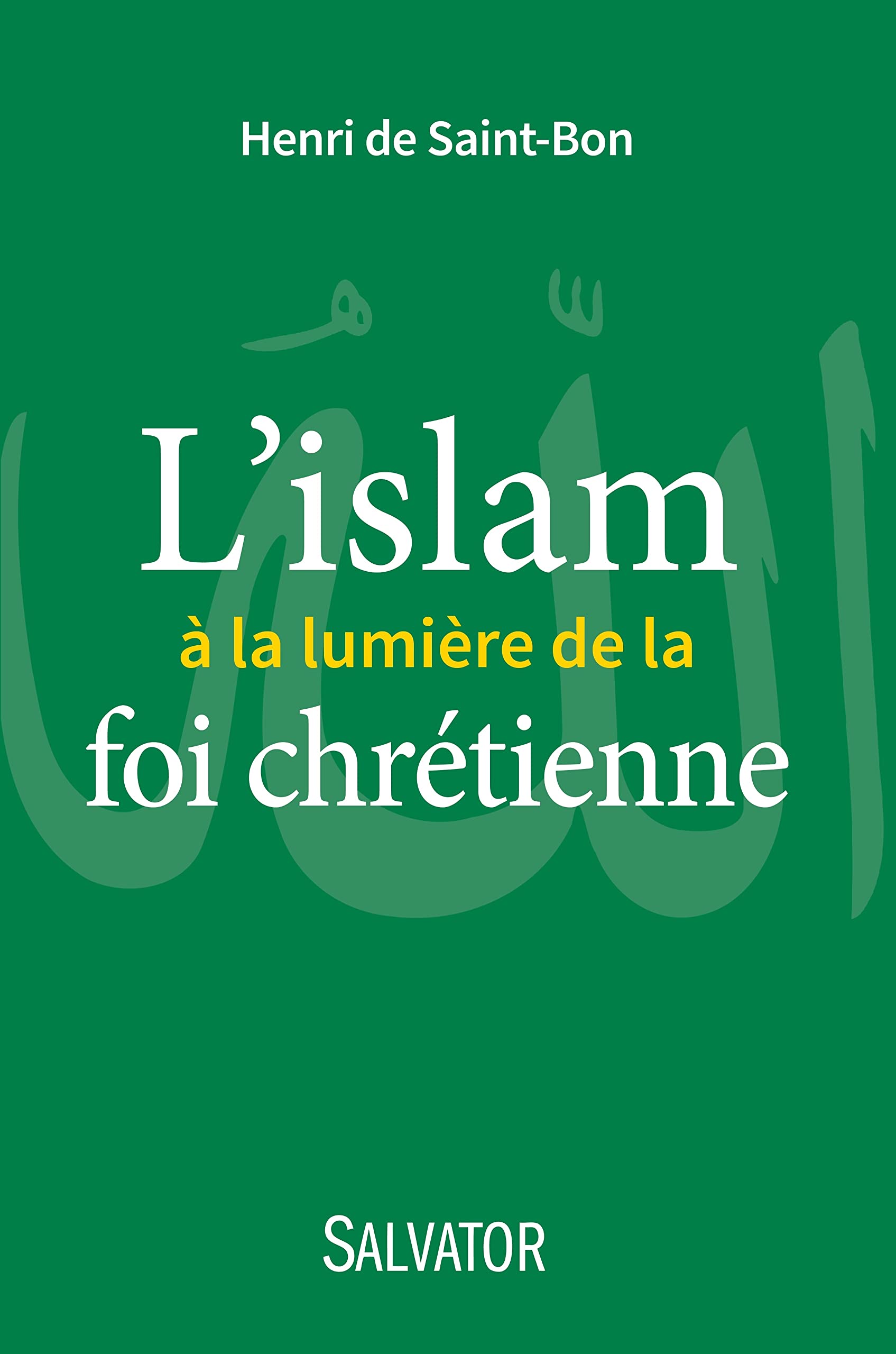 L'Islam à la lumiere de la foi chrétienne 9782706713606