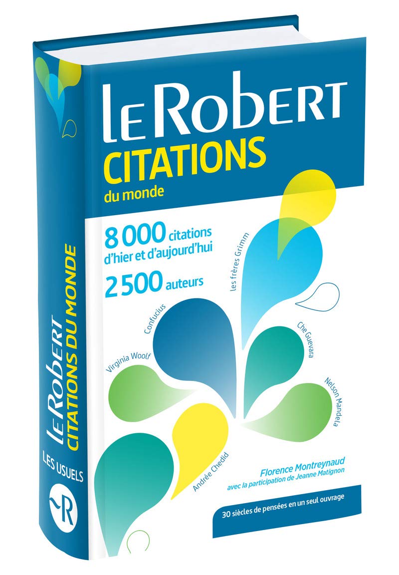 Dictionnaire de citations du monde - Version Poche Plus: Poche relié 9782321006657