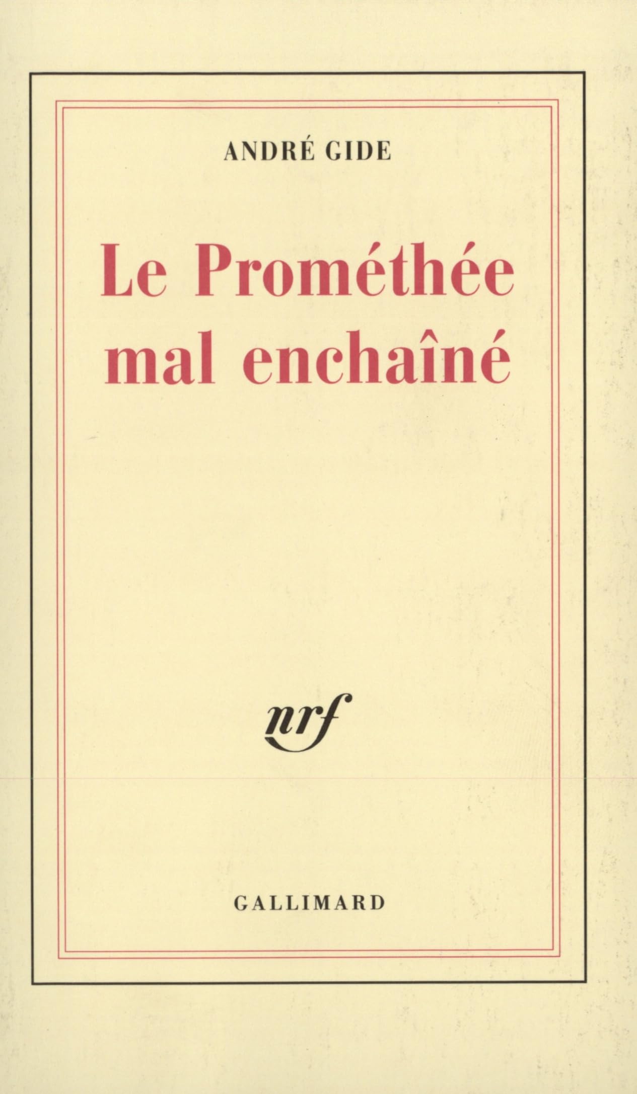 Le Prométhée mal enchaîné 9782070227648