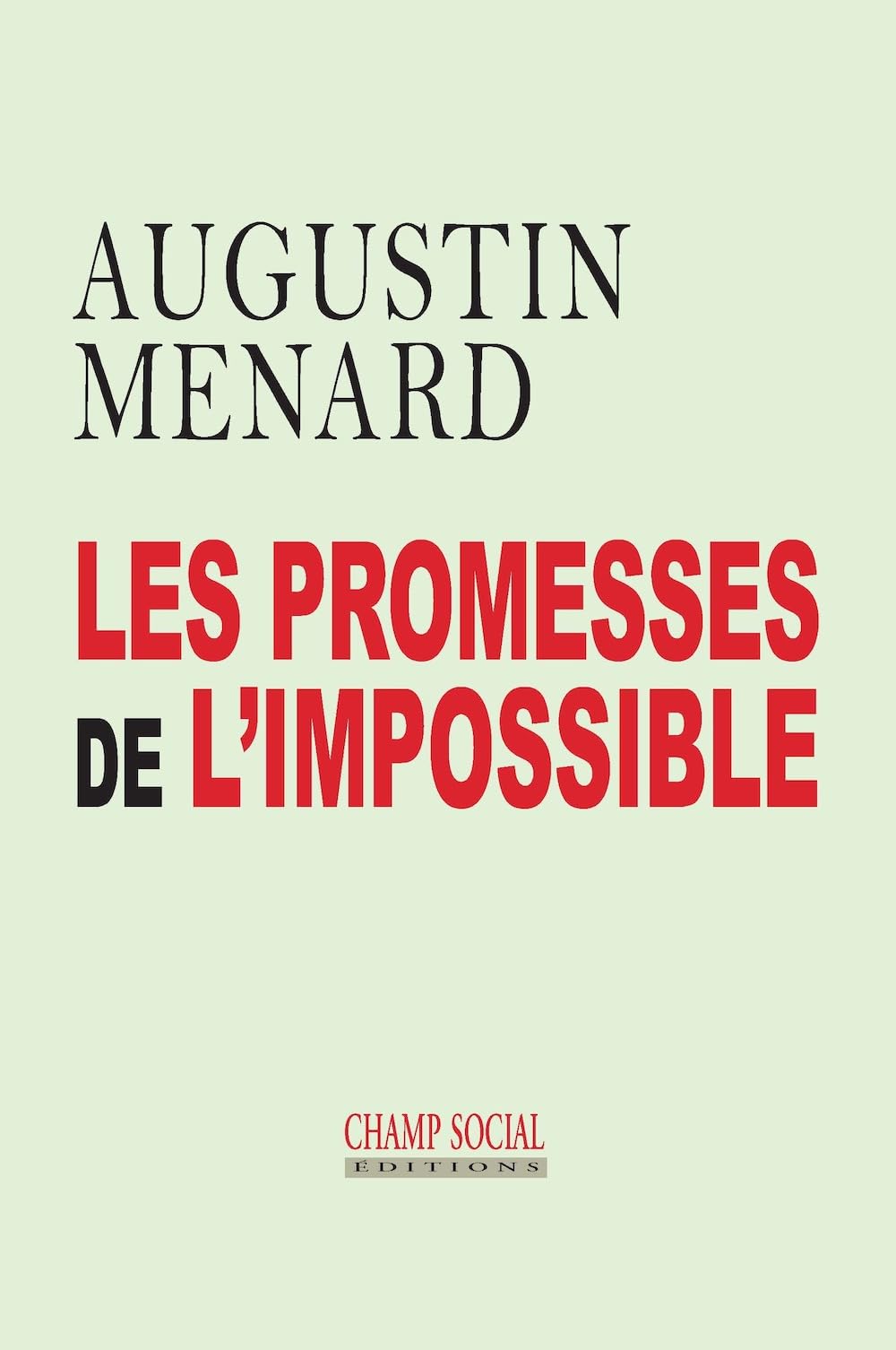 Les Promesses de l Impossible 9791034605965