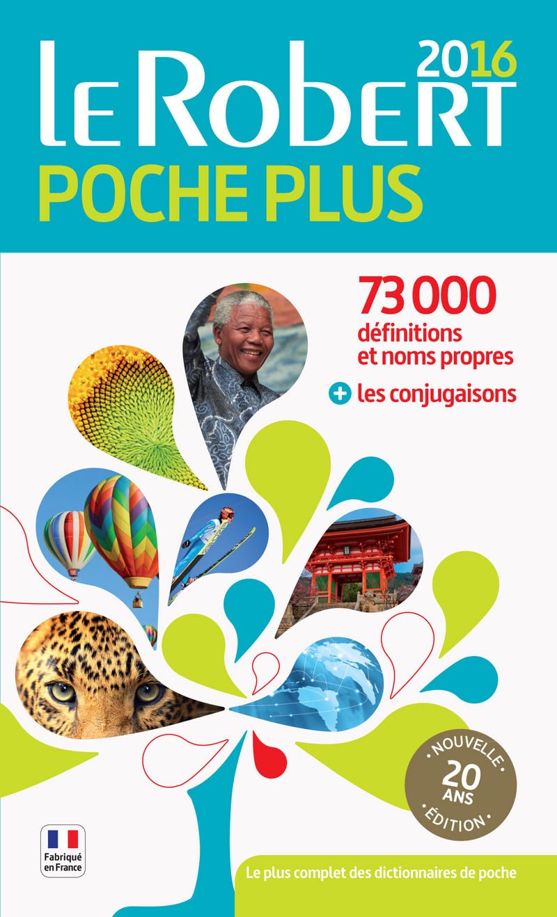 Dictionnaire Le Robert de poche plus 2016 9782321006527