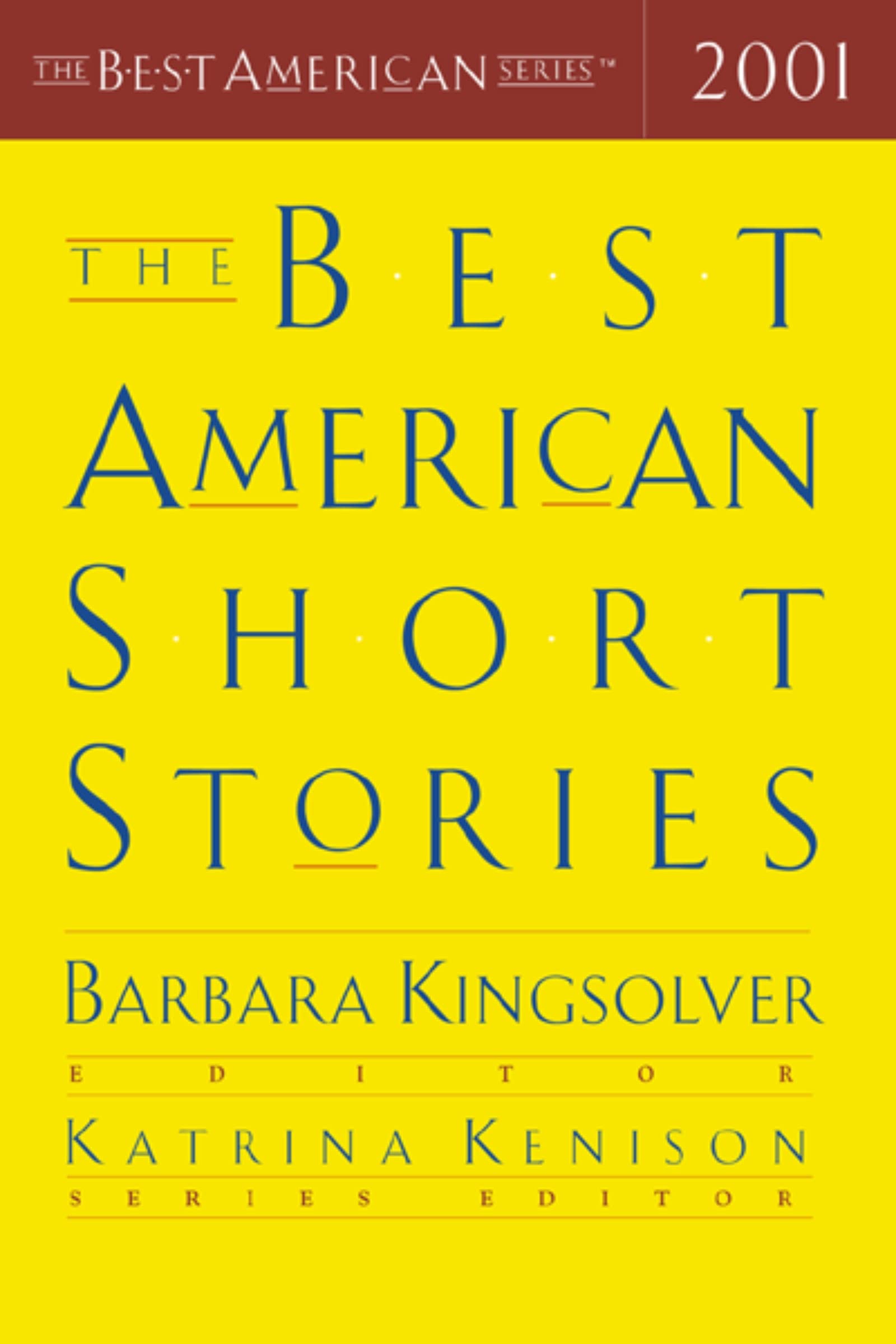 The Best American Short Stories 2001 9780395926888