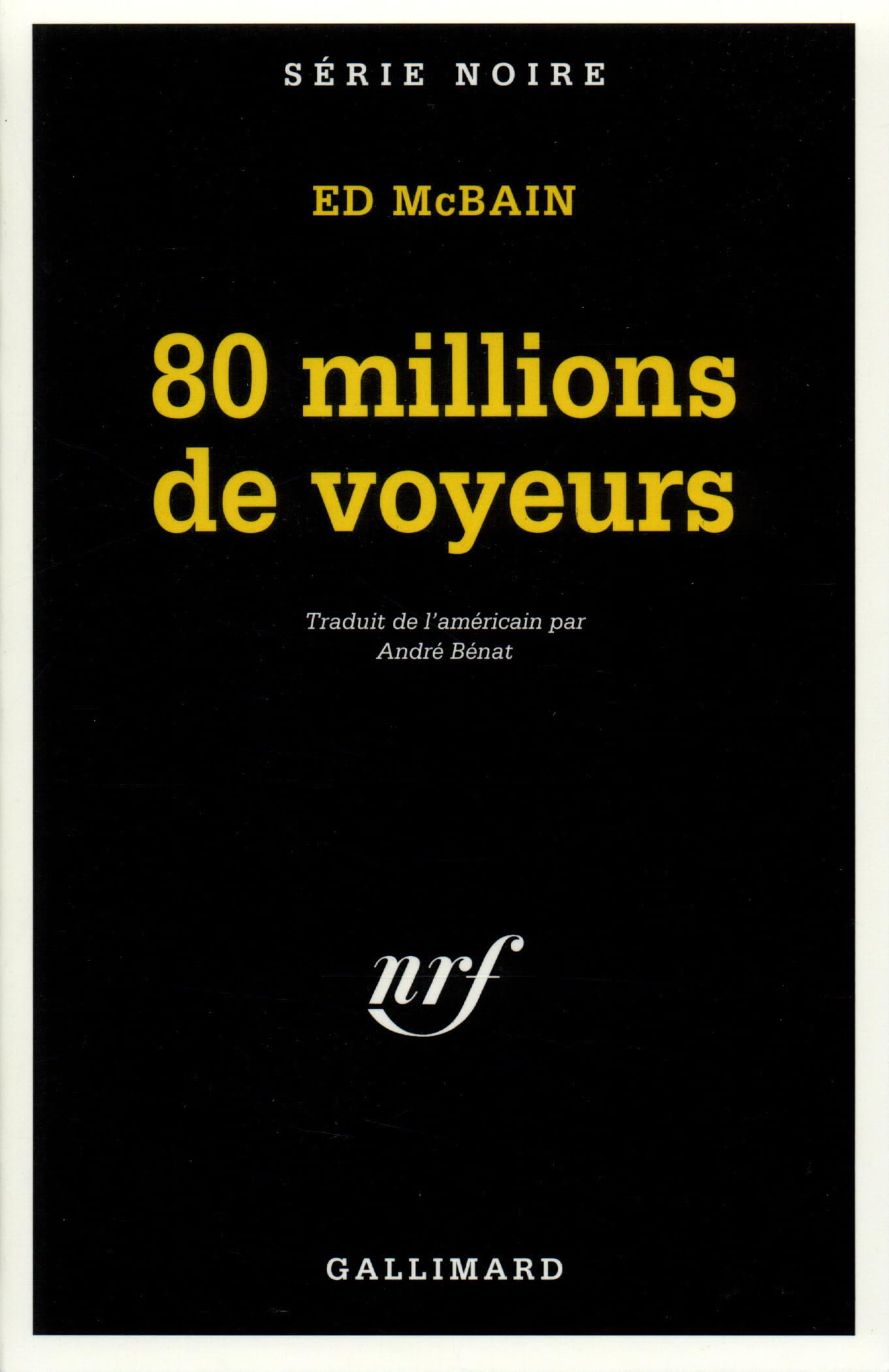 80 millions de voyeurs 9782070494590