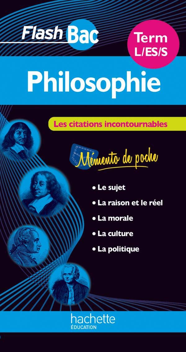 LES DEPLIANTS FLASH - Philosophie Terminales L,ES,S 9782011699183