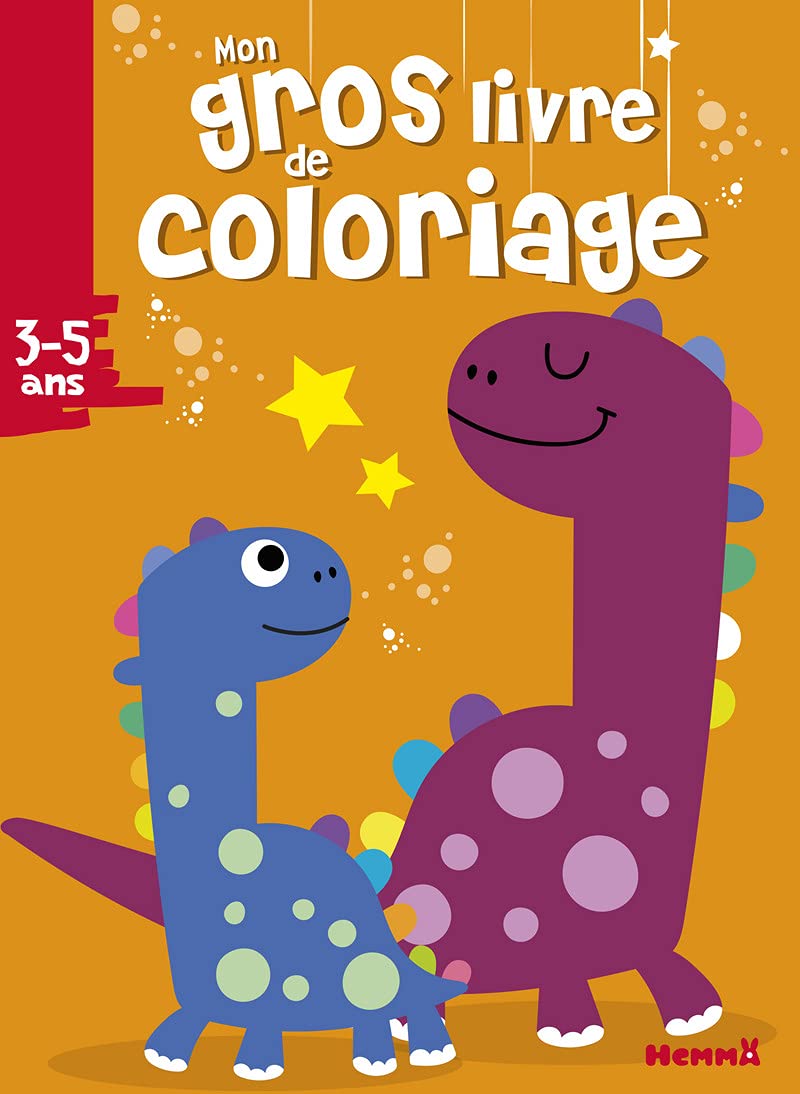 Mon gros livre de coloriage (Dinosaures) 9782508045103